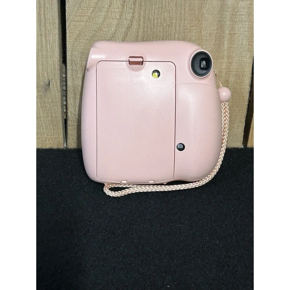 Pink Fujifilm Instax Mini 7+ Plus Instant Camera Tested Excellent Condition B-17